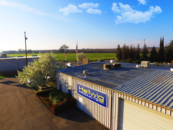 aerial view of building