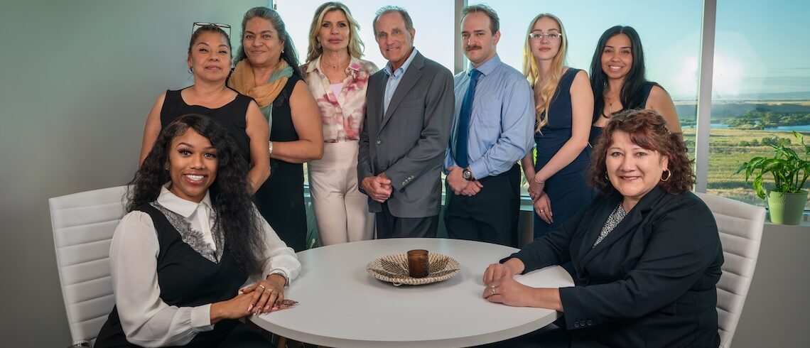 group of people in an office