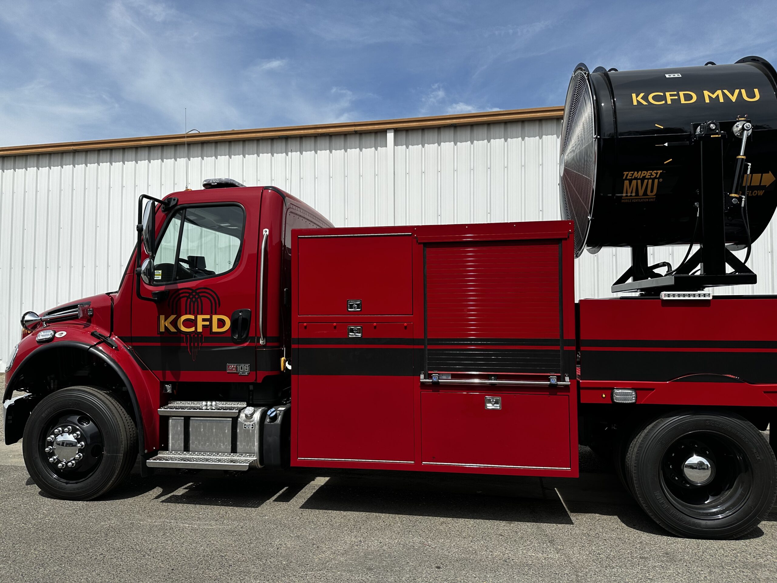 Fresno manufacturer Tempest builds one-of-a-kind firefighting vehicle