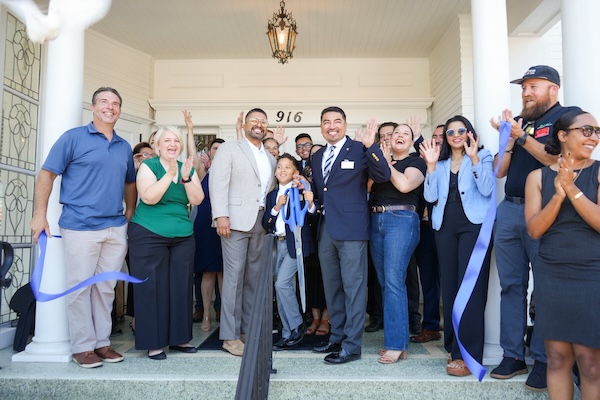 ribbon cutting event