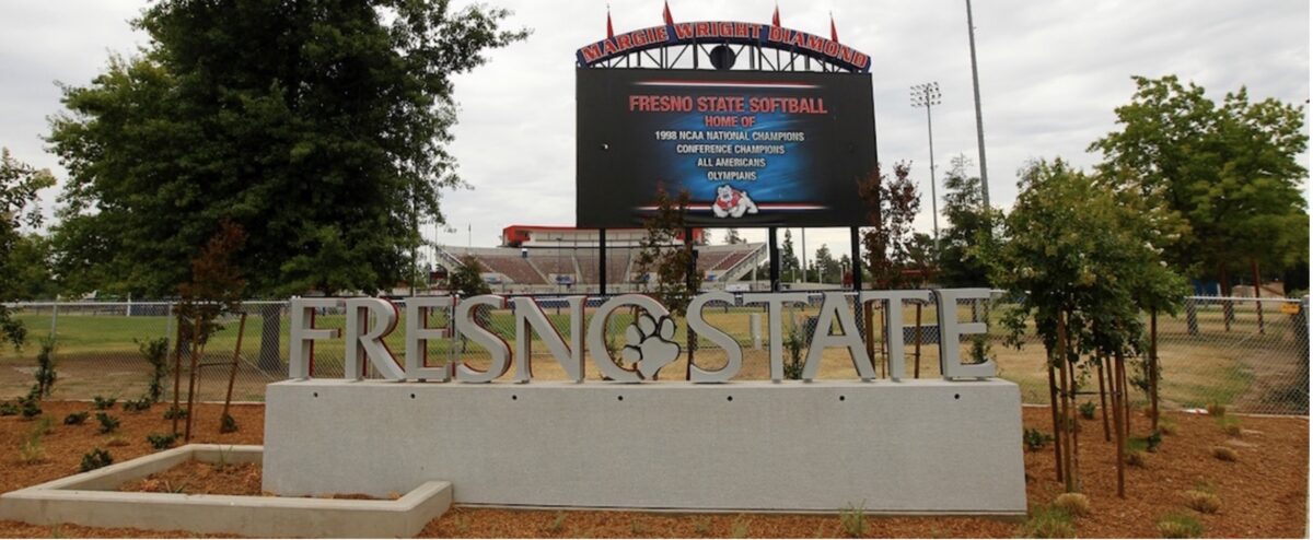 Fresno State sign