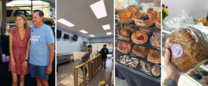 bakery scenes collage
