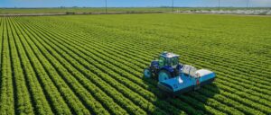 sprayer in a field