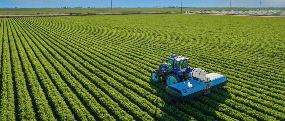 sprayer in a field