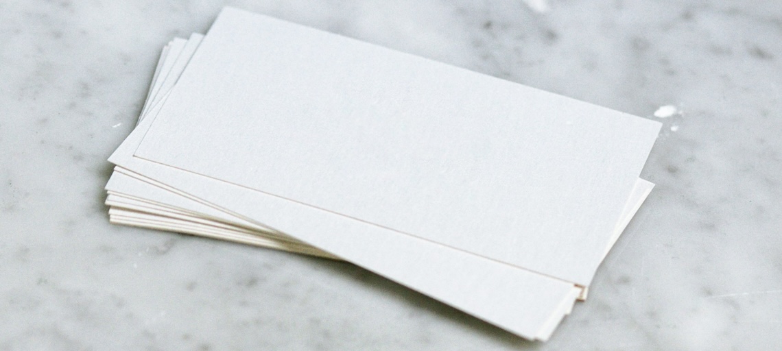 blank cards