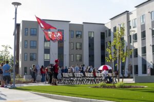 student housing building