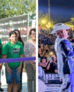ribbon cutting and concert