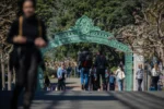Students walking