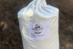 a bag of soil