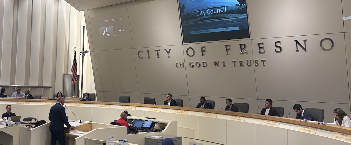 a city council dais