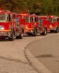 fire trucks