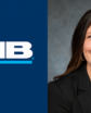 logo and a person's headshot