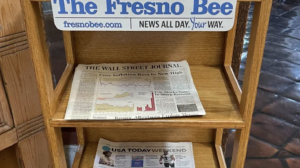 newspaper rack
