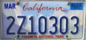 license plate