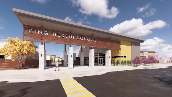 king husein school rendering