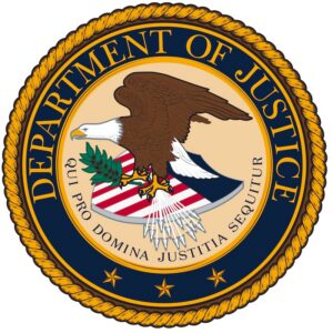 seal of the us justice department