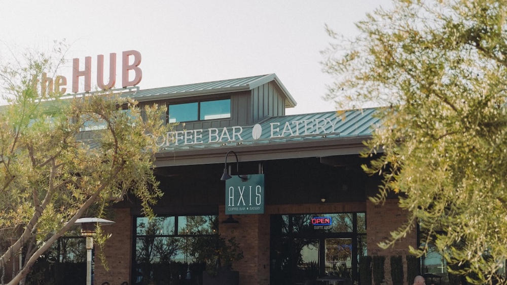 coffee bar exterior