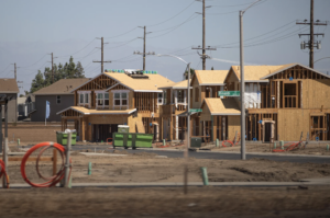 housing development under construction
