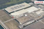 aerial view of industrial campus