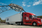 truck under an arch