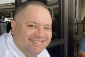 man smiling